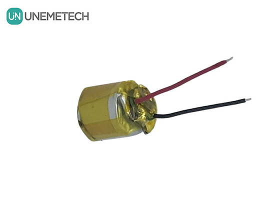 3.7V 65mAh แบตเตอรี่ลิตยูมไอออนโพลีเมอร์ทรงกระบอก 10100 สําหรับหูฟัง Bluetooth แบบไร้สาย