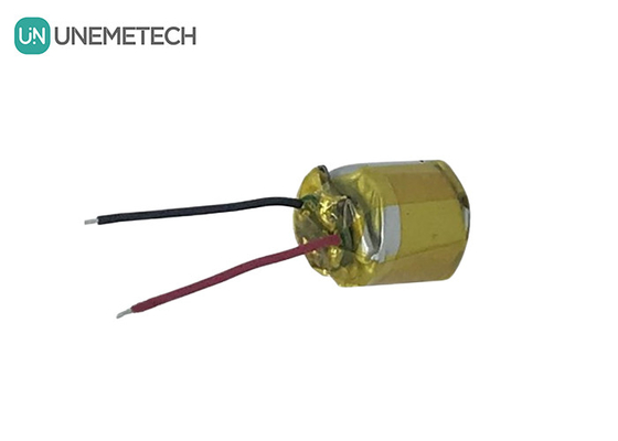 3.7V 65mAh แบตเตอรี่ลิตยูมไอออนโพลีเมอร์ทรงกระบอก 10100 สําหรับหูฟัง Bluetooth แบบไร้สาย
