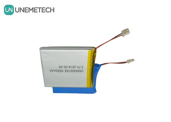 อุปกรณ์การแพทย์ แบตเตอรี่โพลีเมอร์ไอออนลิตยูม แพ็ค 7.4 วอล 1800mAh 2S 406168 สามารถชาร์จใหม่ได้