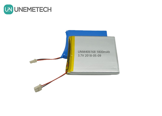 อุปกรณ์การแพทย์ แบตเตอรี่โพลีเมอร์ไอออนลิตยูม แพ็ค 7.4 วอล 1800mAh 2S 406168 สามารถชาร์จใหม่ได้