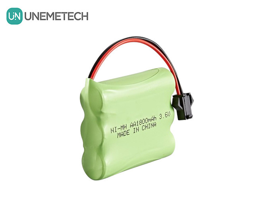 3.6V NiMH แบตเตอรี่ แพ็ค 1800mAh แบตเตอรี่ AA สามารถชาร์จใหม่ได้ สําหรับรถเล่นที่ควบคุมทางไกล