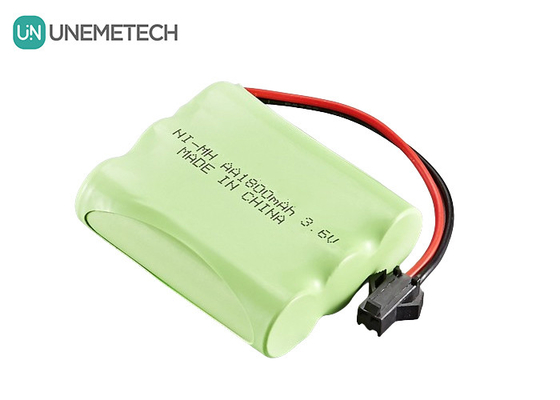 3.6V NiMH แบตเตอรี่ แพ็ค 1800mAh แบตเตอรี่ AA สามารถชาร์จใหม่ได้ สําหรับรถเล่นที่ควบคุมทางไกล