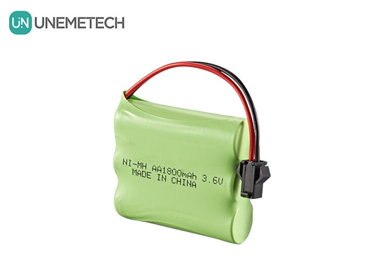 3.6V NiMH แบตเตอรี่ แพ็ค 1800mAh แบตเตอรี่ AA สามารถชาร์จใหม่ได้ สําหรับรถเล่นที่ควบคุมทางไกล