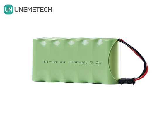 7.2V NiMH แบตเตอรี่แพ็ค 1800mAh แบตเตอรี่ไฮดริดโลหะนิเคิลสําหรับรถยนต์ควบคุมทางไกล