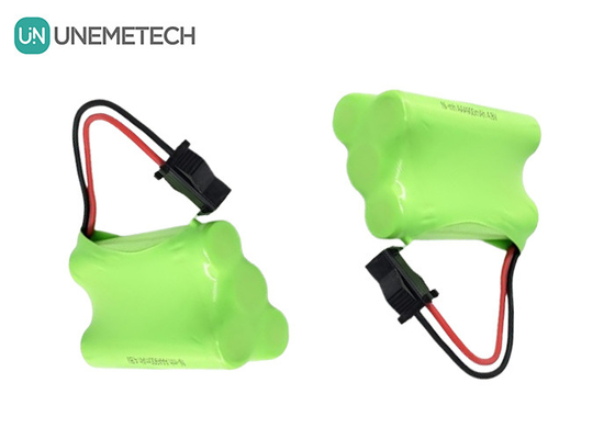Ni-MH AAA แบตเตอรี่ชาร์จใหม่ 4.8V 4S แบตเตอรี่ NiMH 900mAh สําหรับเครื่องดนตรี