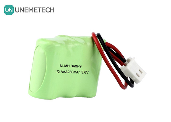 1/2AAA NiMH แบตเตอรี่ชาร์จได้ 3.6V 230mAh แบตเตอรี่ชาร์จได้