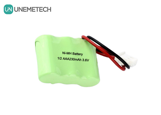 1/2AAA NiMH แบตเตอรี่ชาร์จได้ 3.6V 230mAh แบตเตอรี่ชาร์จได้