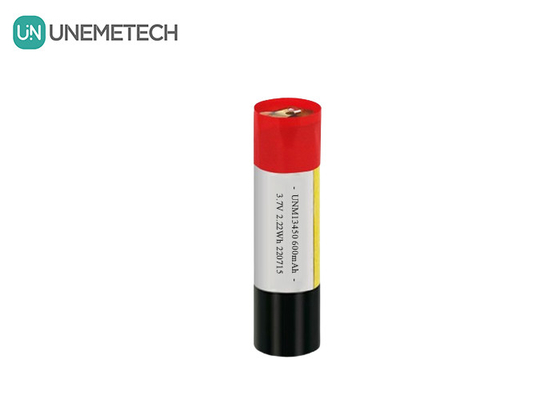 แบตเตอรี่ LiPo กระบอกใหม่ 13450 3.7V 650mAh สําหรับบุหรี่อิเล็กทรอนิกส์