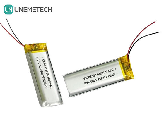 3แบตเตอรี่ชาร์จใหม่ Li-Ion ขนาด 1400mAh 112258