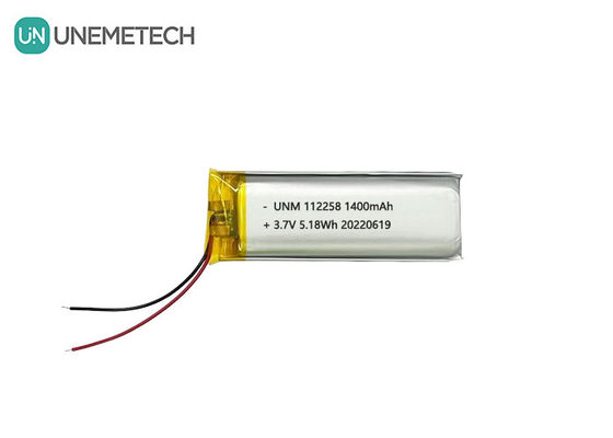 3แบตเตอรี่ชาร์จใหม่ Li-Ion ขนาด 1400mAh 112258