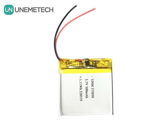 3.7V 300mAh LiPo แบตเตอรี่ชาร์จใหม่ 373030 สําหรับ Bluetooth Speaker