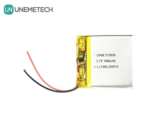 3.7V 300mAh LiPo แบตเตอรี่ชาร์จใหม่ 373030 สําหรับ Bluetooth Speaker