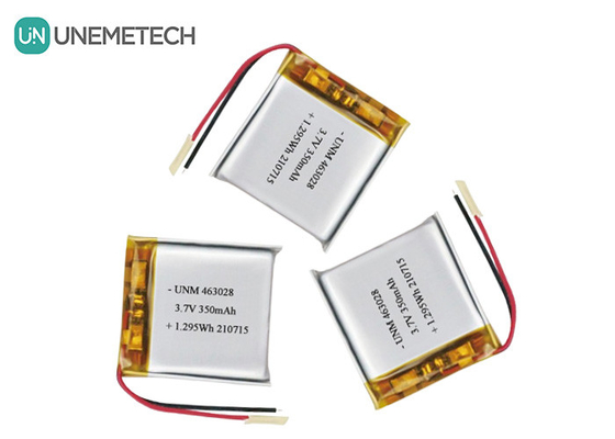Li-Poly Packs 463028 3.7V 350mAh แบตเตอรี่ Li Polymer สามารถชาร์จได้สําหรับเกมแพด