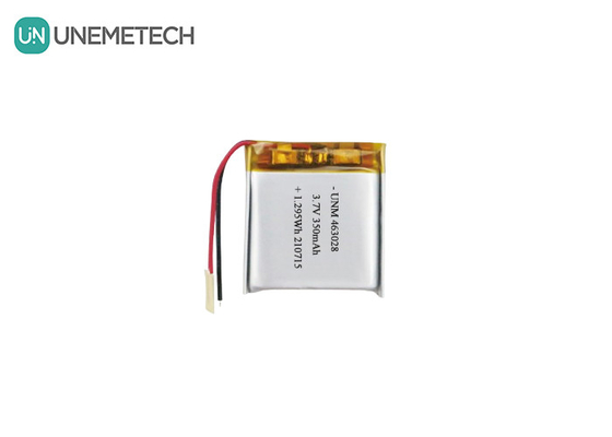 Li-Poly Packs 463028 3.7V 350mAh แบตเตอรี่ Li Polymer สามารถชาร์จได้สําหรับเกมแพด