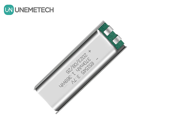 3.7V 370mAh 651545 แบตเตอรี่พอลิเมอร์ลิเดียมไอออนลิเดียม ที่สามารถชาร์จใหม่ได้ สําหรับสินค้าดิจิตอล