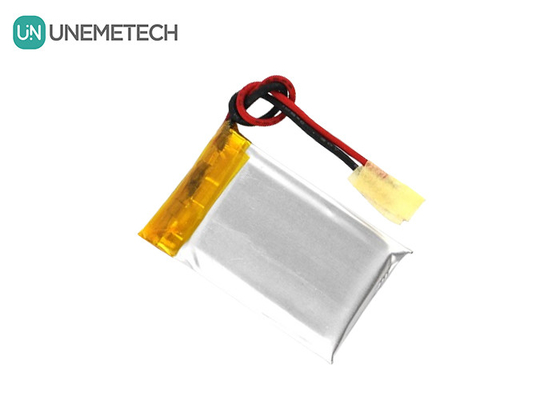 322030 แบตเตอรี่ Li Polymer สามารถชาร์จใหม่ได้ 3.7V 130mAh แบตเตอรี่ Lipo สําหรับเครื่องติดตามความฟิตเนส
