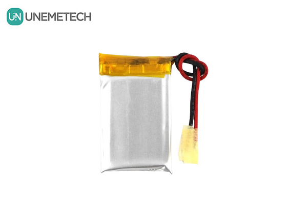 322030 แบตเตอรี่ Li Polymer สามารถชาร์จใหม่ได้ 3.7V 130mAh แบตเตอรี่ Lipo สําหรับเครื่องติดตามความฟิตเนส