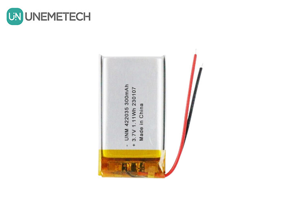 3แบตเตอรี่ลิตยูมไอออน.7 วอลต์ ขนาด 300mAh แบตเตอรี่ LiPo 422035 สําหรับ Remote Controller