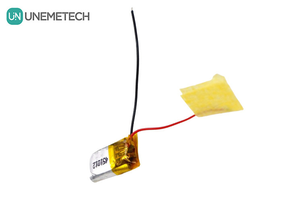 451012 3.7V 37mAh แบตเตอรี่พอลิเมอร์ลิตھیียมขนาดเล็กที่สามารถชาร์จได้ สําหรับอุปกรณ์ขนาดเล็ก