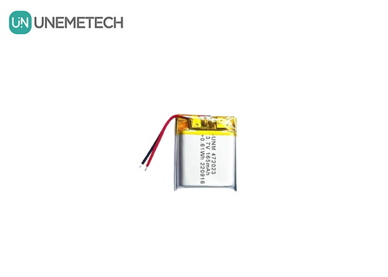 แบตเตอรี่พอลิเมอร์ลิเดียมไลท์ยอน 3.7V 165mAh แบตเตอรี่เครื่องเล่น MP3 472023