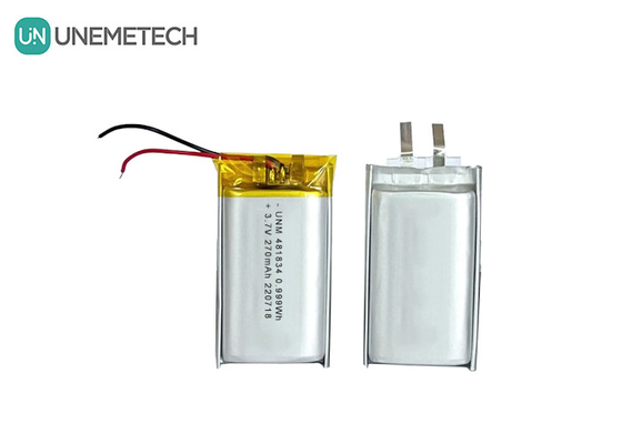 แบตเตอรี่พอลิเมอร์ลิตยอนแบบชาร์จใหม่ 3.7V 270mAh 481834 สําหรับแว่นตาฉลาด