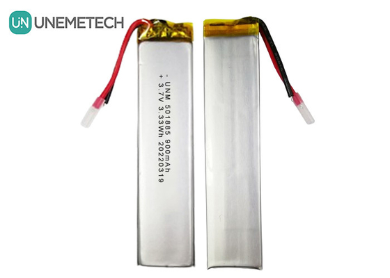 3แบตเตอรี่ Lipo ขนาด.7V 900mAh แบตเตอรี่พอลิเมอร์ลิตยูมทรงสี่เหลี่ยม 501885 สําหรับ Cemera ตัวเล็ก