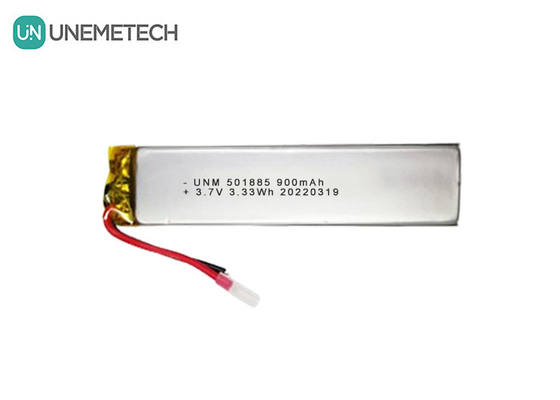 3แบตเตอรี่ Lipo ขนาด.7V 900mAh แบตเตอรี่พอลิเมอร์ลิตยูมทรงสี่เหลี่ยม 501885 สําหรับ Cemera ตัวเล็ก