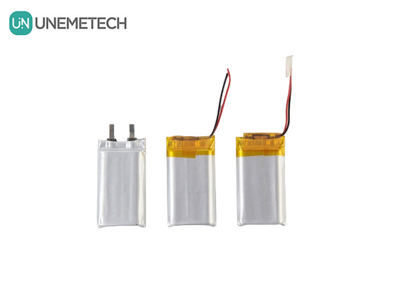 3.7V 400mAh Li Polymer Battery 602035 Lithium Ion Polymer Battery สําหรับเครื่องเสียงบลูทูธ