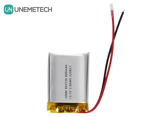 3.7V 800mAh Li Ion Polymer แบตเตอรี่ 902536 แบตเตอรี่กระเป๋าชาร์จได้สําหรับเกมแพด