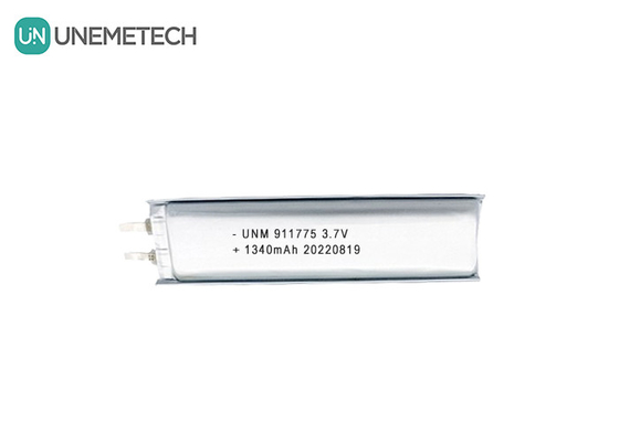 3แบตเตอรี่หลอด Lipo ขนาด.7V แบตเตอรี่หลอด Lithium Polymer ขนาด 1340mAh แบตเตอรี่หลอด 911775 สําหรับ Smart Pen