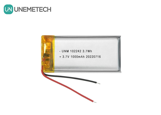 3.7V 1000mAh 102242 แบตเตอรี่พอลิเมอร์ไอออนลิทธิียมมาตรฐานสําหรับหลอดไฟโต๊ะ