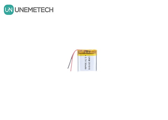 3.7V 30mAh 251515 แบตเตอรี่ Lipo น้ําหนักเบาขนาดเล็ก สําหรับเทอร์โมเมตรอิเล็กทรอนิกส์ขนาดเล็ก