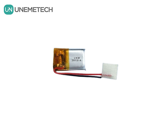 3.7V 25mAh 281314 แบตเตอรี่ขนาดเล็กบาง Lipo ไมโครชาร์จได้สําหรับไฟ Keychain