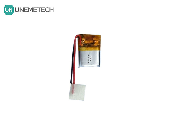 3.7V 25mAh 281314 แบตเตอรี่ขนาดเล็กบาง Lipo ไมโครชาร์จได้สําหรับไฟ Keychain