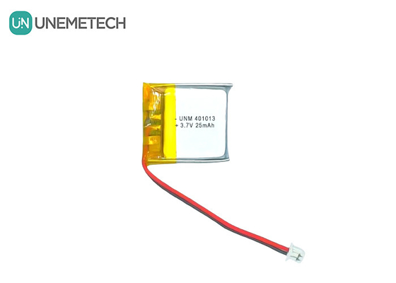 3.7V 25mAh 401013 แบตเตอรี่พอลิเมอร์ลิตยูม ultra thin slim สามารถชาร์จได้ สําหรับแว่นตาฉลาด