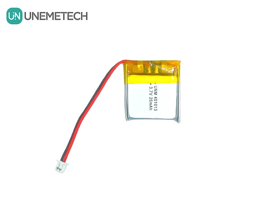 3.7V 25mAh 401013 แบตเตอรี่พอลิเมอร์ลิตยูม ultra thin slim สามารถชาร์จได้ สําหรับแว่นตาฉลาด