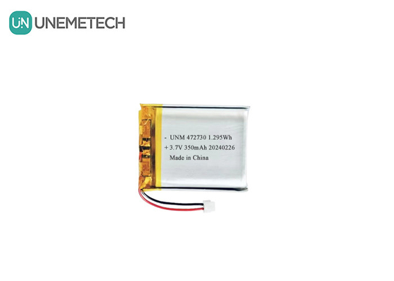 3.7V 350mAh 472730 แบตเตอรี่โพลีเมอร์ไอออนลิเดียม แบตเตอรี่ลิโปสําหรับหนูไร้สาย