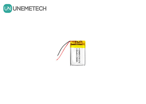 601218 3.7V 80mAh แบตเตอรี่พอลิเมอร์ลิตียมขนาดเล็กที่สามารถชาร์จใหม่ได้ สําหรับแว่นตาฉลาด