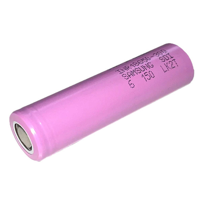 Samsung 30Q 18650 3000mAh 15A แบตเตอรี่ 3.6V เซลล์ลิตยูมไอออนกระบอก INR18650-30Q