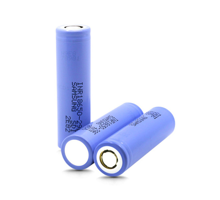 Samsung 29E 18650 2850mAh 2.75A แบตเตอรี่ 3.65V เซลล์ลิตยูมไอออนทรงกระบอก INR18650-29E