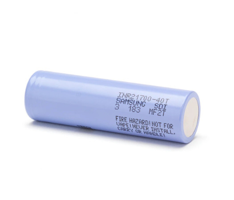 Samsung 40T 21700 4000mAh 35A แบตเตอรี่ 3.6V แบตเตอรี่ลิทธิียมไอออนเซลล์ INR21700-40T