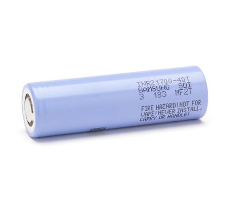 Samsung 40T 21700 4000mAh 35A แบตเตอรี่ 3.6V แบตเตอรี่ลิทธิียมไอออนเซลล์ INR21700-40T