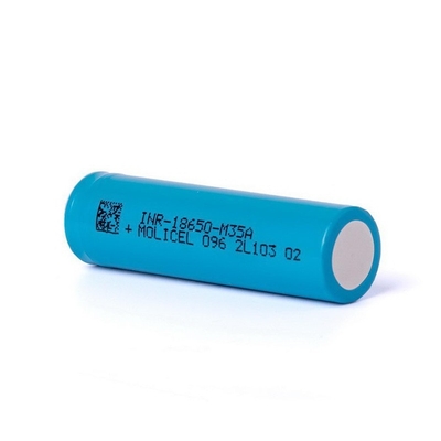 โมลิเซล INR-18650-M35A แบนท็อป 18650 แบตเตอรี่ โมลิเซล M35A 18650 3500mAh 10A แบตเตอรี่ 3.6V