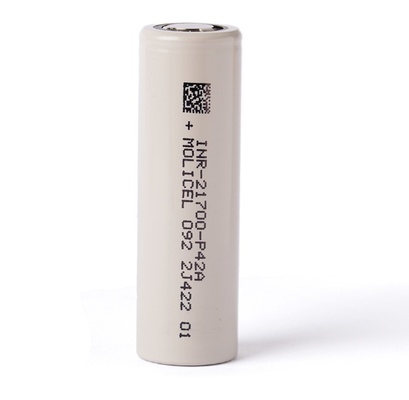 โมลิเซล 21700 P42A 4200mAh 45A แบตเตอรี่ INR-21700-P42A แบตเตอรี่ชั้นบน