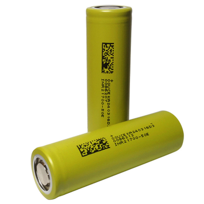 5000mAh 21700 แบตเตอรี่ Li-Ion สามารถชาร์จได้ INR21700-50E สําหรับอุปกรณ์ครัวเรือน