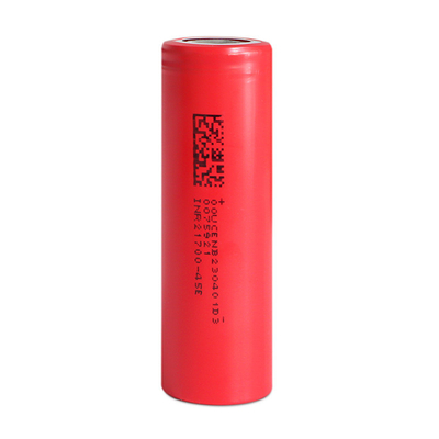3C 4500mAh 21700 แบตเตอรี่ลิทธิียมไอออนทรงกระบอก INR21700-45E สําหรับรถยนต์ไฟฟ้า