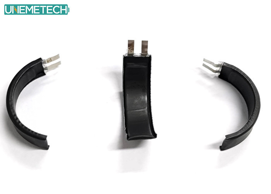 แบตเตอรี่พอลิเมอร์ลิตียมโค้ง UNM150728 3.8V 20mAh สําหรับแหวนติดตามสุขภาพ