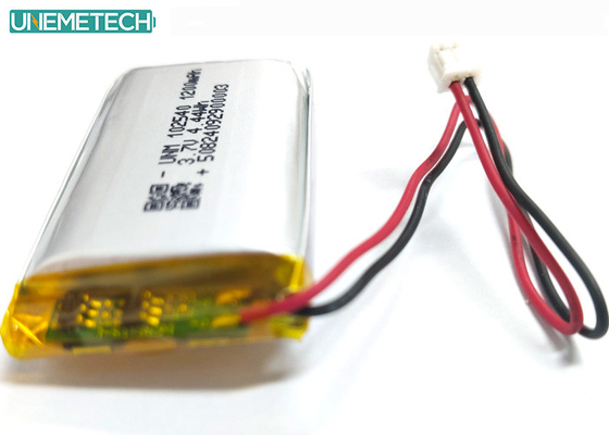 1200mAh 2C แบตเตอรี่พอลิเมอร์ลิตียมชาร์จเร็ว 3.7V 102540 สําหรับผลิตภัณฑ์ทางการแพทย์