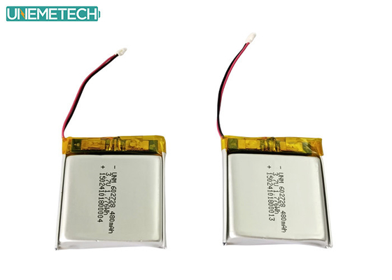 3.7V 480mAh 602728 แบตเตอรี่ Li-ion โพลิเมอร์ที่สามารถชาร์จได้ สําหรับเครื่องบันทึกขนาดเล็ก