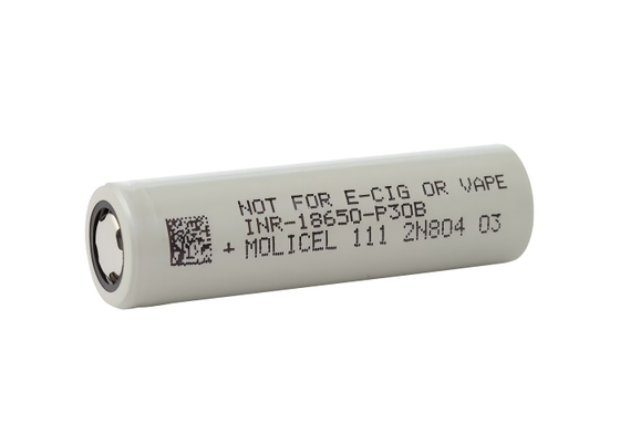 คุณภาพ Molicel P30B 18650 3000mAh 36A แบตเตอรี่ INR-18650-P30B 3.6V Flat Top Cell โรงงาน